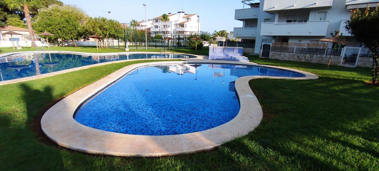 Denia Beach Apartment Jardin Privado Y Piscina 埃尔韦尔赫尔 外观 照片